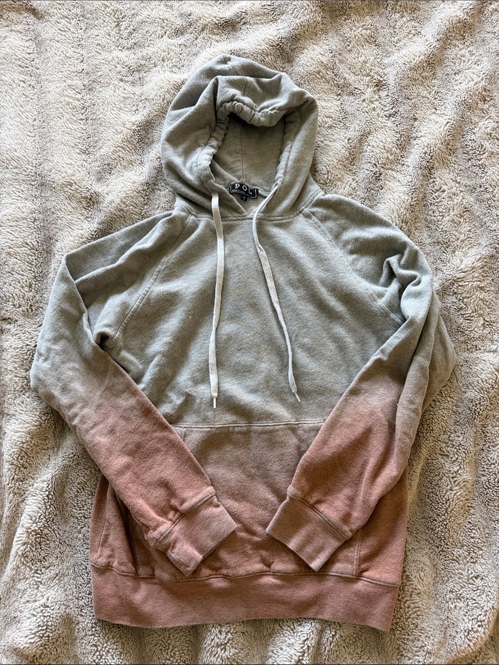 POL ombré hoodie